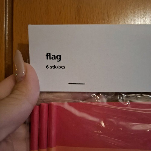 Gay flag pack of 6 new