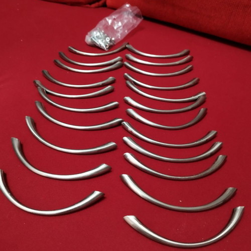 Silver handles used, pack of 22 pieces