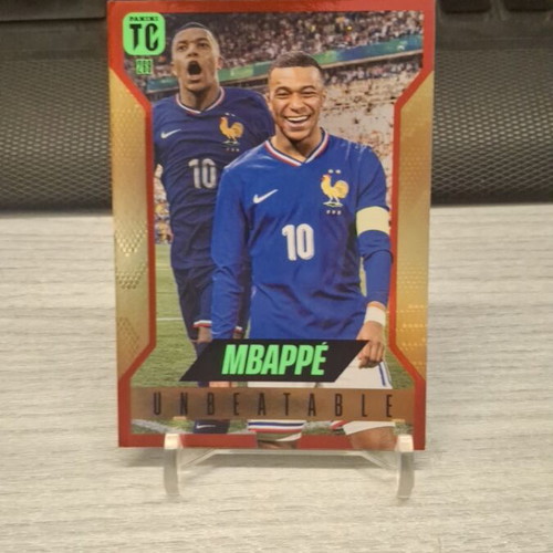 Top Class 2025 Kylian Mbappe Unbeatable Red sticker new
