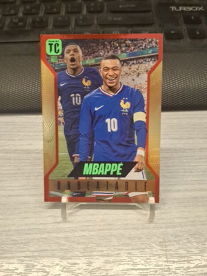Top Class 2025 Kylian Mbappe Unbeatable Red sticker new