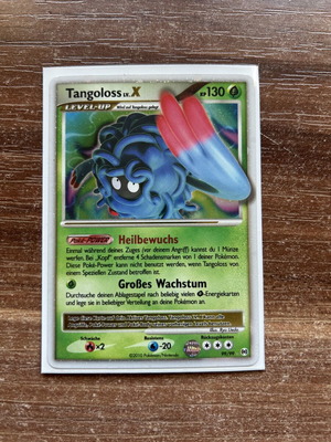 Tangrowth LV.X Pokémon card 99/99 Arceus Ultra Rare
