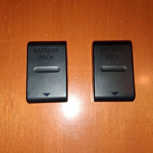 Panasonic camera batteries used, set of 2 pieces