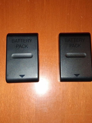 Panasonic camera batteries used, set of 2 pieces