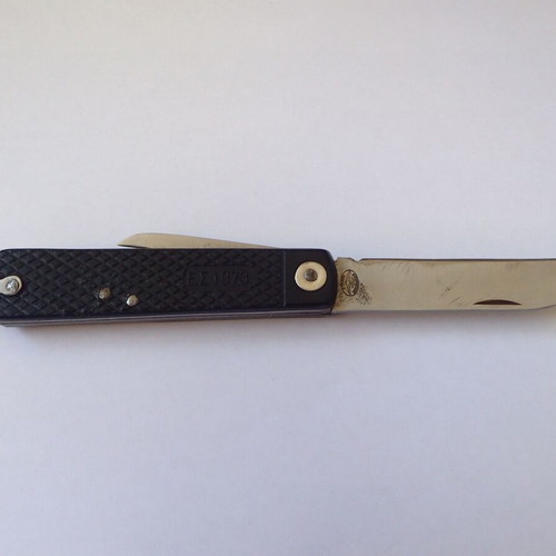 Afentakis 1973 Greek Army Folding Knife used