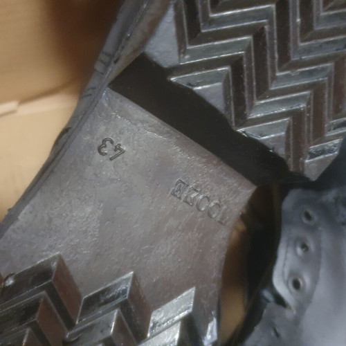 High boots size 43, black