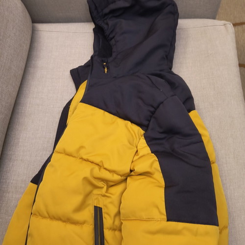 Cool Club jacket for 12-year-old boy like new, yellow and black