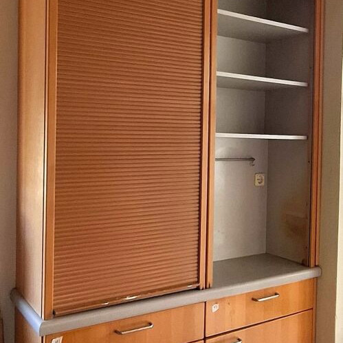 Miele Double Storage Cabinet with Roll-Top Used