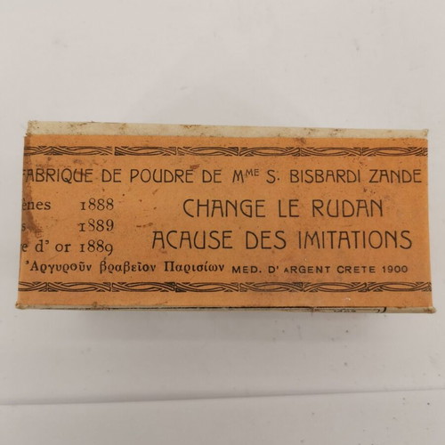 Makeup powder used, sealed, vintage 1950