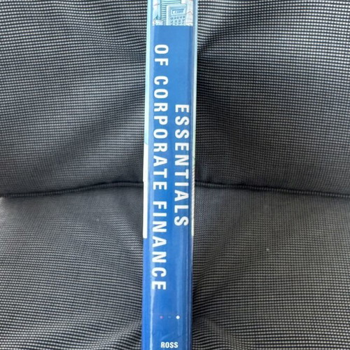 Essentials of Corporate Finance by Ross, Westerfield & Jordan like new