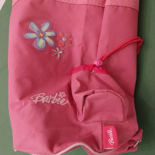 Barbie backpack like new, large and spacious