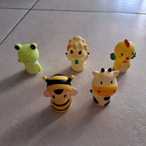 Finger Puppet Farm Animals Toy 5 pcs Finger Puppets