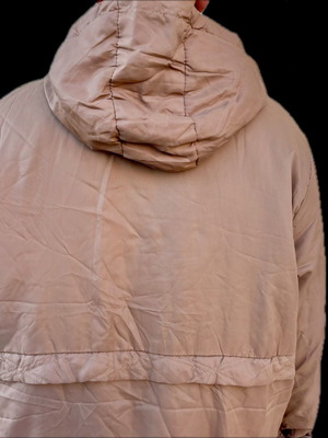 Μπουφάν Damart μπεζ καινούργιο XXL unisex με αποσπώμενη κουκούλα