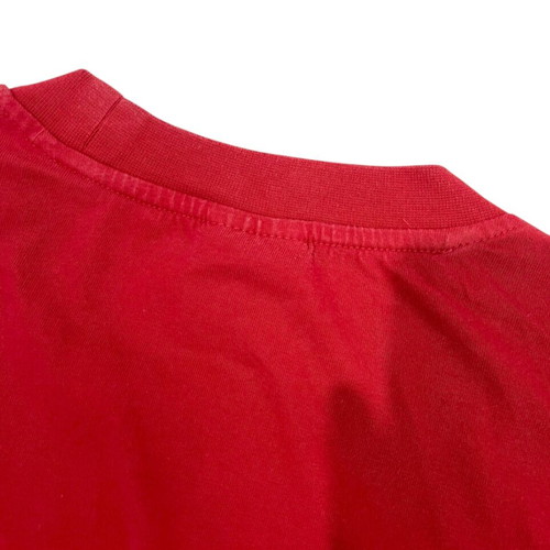 Adidas vintage men's T-shirt 2000s, red, XL