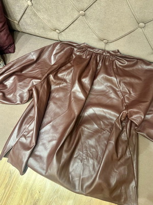 Γυναικεία μπλούζα Zara L/XL καφέ σαν καινούργιο