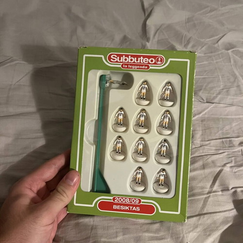 Subbuteo La Leggenda Besiktas 2008/09 collectible set