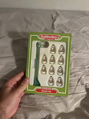 Subbuteo La Leggenda Besiktas 2008/09 collectible set