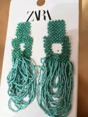 Zara earrings new, width 2 cm, length 12 cm