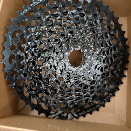 SRAM GX Eagle 12-speed cassette 10-50T with sealed SRAM X01 chain like new