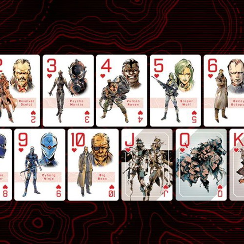 Metal Gear Solid Collectible Decks (Original - Sealed)