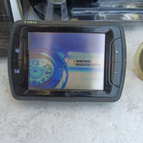 Tibo A1200i GPS navigation system used with memory card