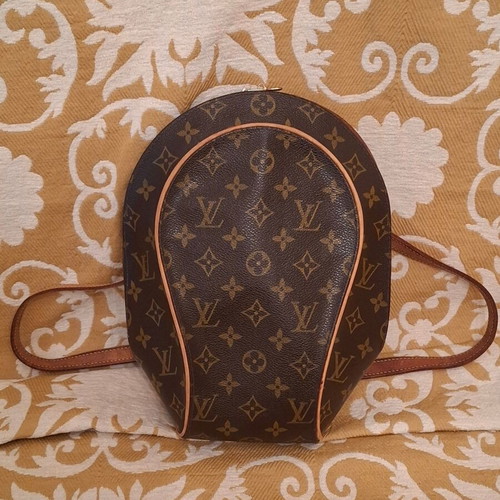 Louis Vuitton Ellipse Backpack used, medium size, beige and brown