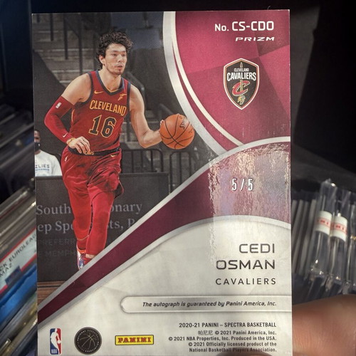 2020-21 Panini Spectra Catalysts Cedi Osman 5/5 like new