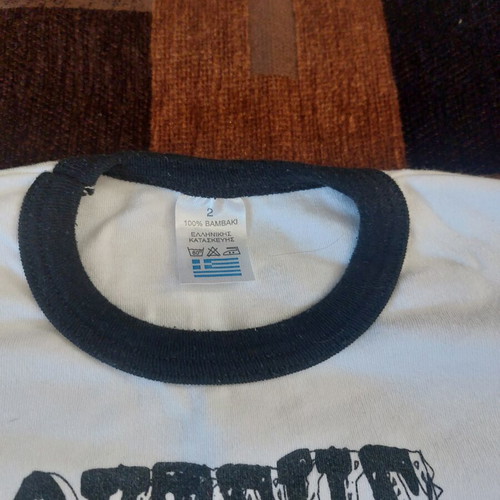 PAOK Kids Long-Sleeve Shirt size 2, 100% Cotton, like new