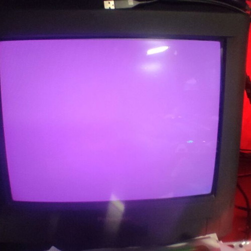 Panasonic TX-15M1T 15” CRT TV retro gaming monitor used