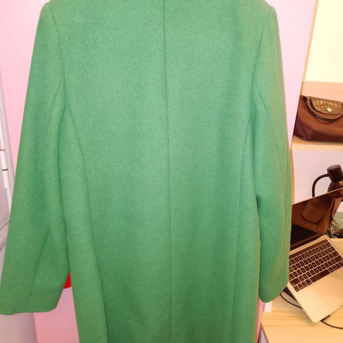 Stradivarius green coat like new