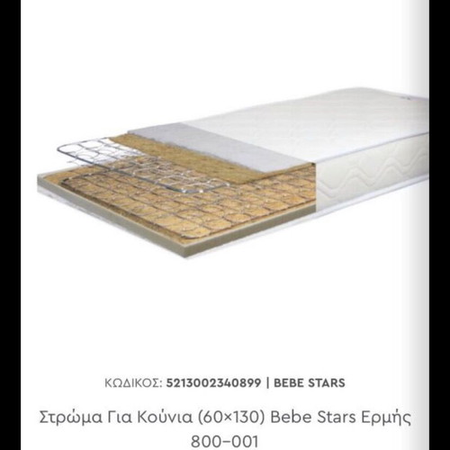 Cot mattress like new