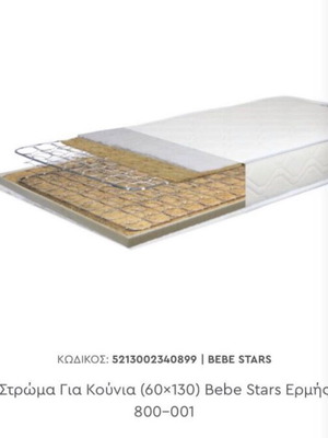Cot mattress like new