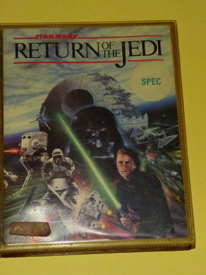 Star Wars Return of the Jedi cassette for Spectrum used