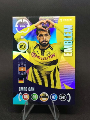 Emre Can Emblem collectible card Panini Club World Cup 25 like new