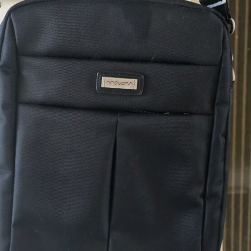 Joummabag crossbody men's shoulder bag used, black