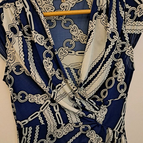 Sweet Miss blue wrap dress like new