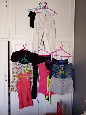 Clothing bundle size M, multicolored, various brands