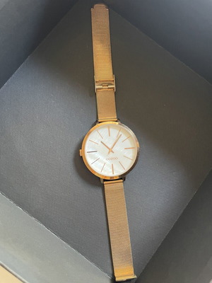 Oozoo women's wristwatch used, gold color