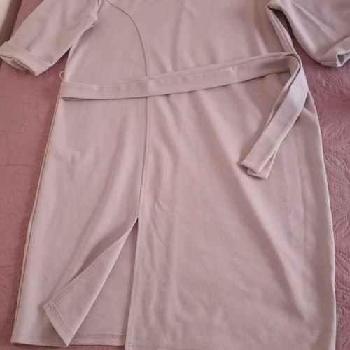 Reserved women's midi dress beige size L like new