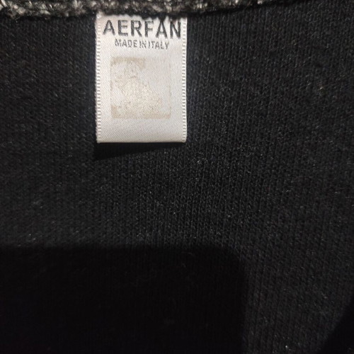 Italian wool cardigan Aerfan like new with sequins gray