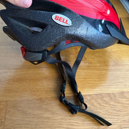 Bell Ukon FS cycling helmet used, red-black 54-61cm