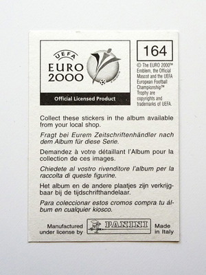 Panini Euro 2000 Ν. 164 - Ιταλία (Σήμα)