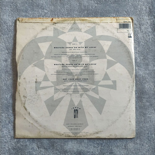 Inner City Whatcha Gonna Do With My Lovin' 12'' vinyl maxi single used