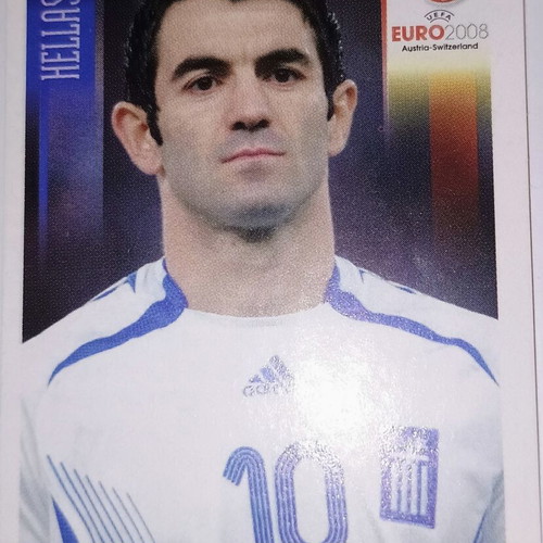 Georgios Karagounis Euro 2008 Panini collectible sticker like new