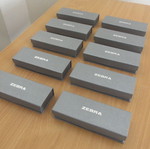 Zebra grey pen cases for SL-F1 Mini or Expandz, pack of 10