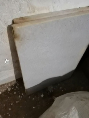 Marble slabs used, set of 2 pieces 60cm by 40cm