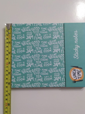 Sticky notes agenda new with Kitchen time theme