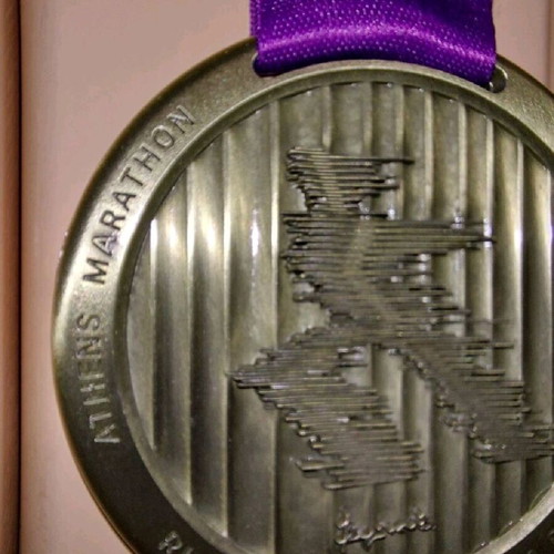 38th Athens Marathon 2021 5km Medal new