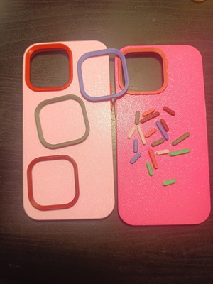 Θήκη iPhone 14 Pro Max 3D Printed Custom Design με Αποσπώμενα Κουμπιά και Camera Ring