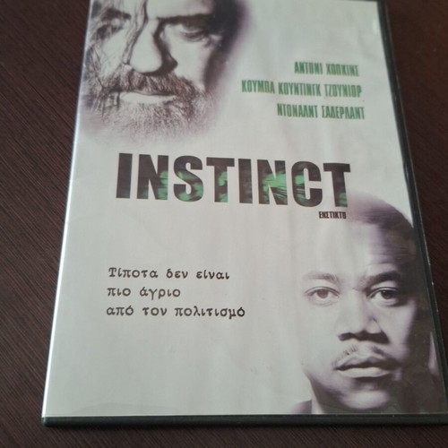 Instict DVD used, drama thriller with subtitles