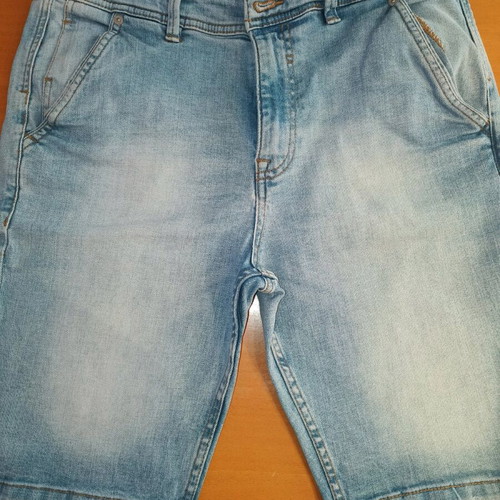 Zara men's bermuda shorts used, size 42, blue